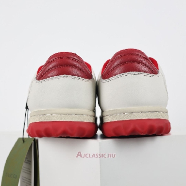 Buy Gucci MAC80 Sneaker Off-White Red Red 749896 AAB79 9150-2 Quality Reps Replicas Shoes