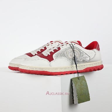 Buy Gucci MAC80 Sneaker Off-White Red Red 749896 AAB79 9150-2 Quality Reps Replicas Shoes