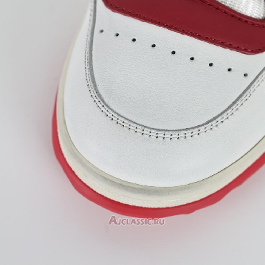Buy Gucci MAC80 Sneaker Off-White Red Red 749896 AAB79 9150-2 Quality Reps Replicas Shoes