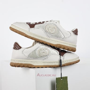 Buy Gucci MAC80 Sneaker Off-White Brown Brown 741656 AAB79 9155-2 Quality Reps Replicas Shoes