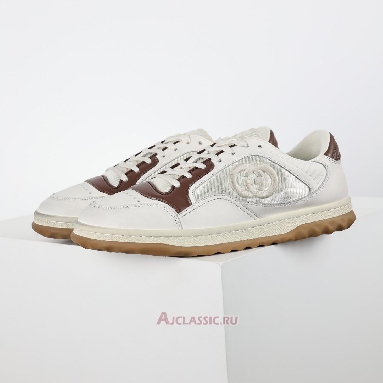 Buy Gucci MAC80 Sneaker Off-White Brown Brown 741656 AAB79 9155-2 Quality Reps Replicas Shoes