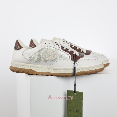 Buy Gucci MAC80 Sneaker Off-White Brown Brown 741656 AAB79 9155-2 Quality Reps Replicas Shoes