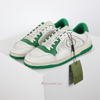 Buy Gucci MAC80 Sneaker Off-White Green Green 749896 AAB79 9148-2 Quality Reps Replicas Shoes
