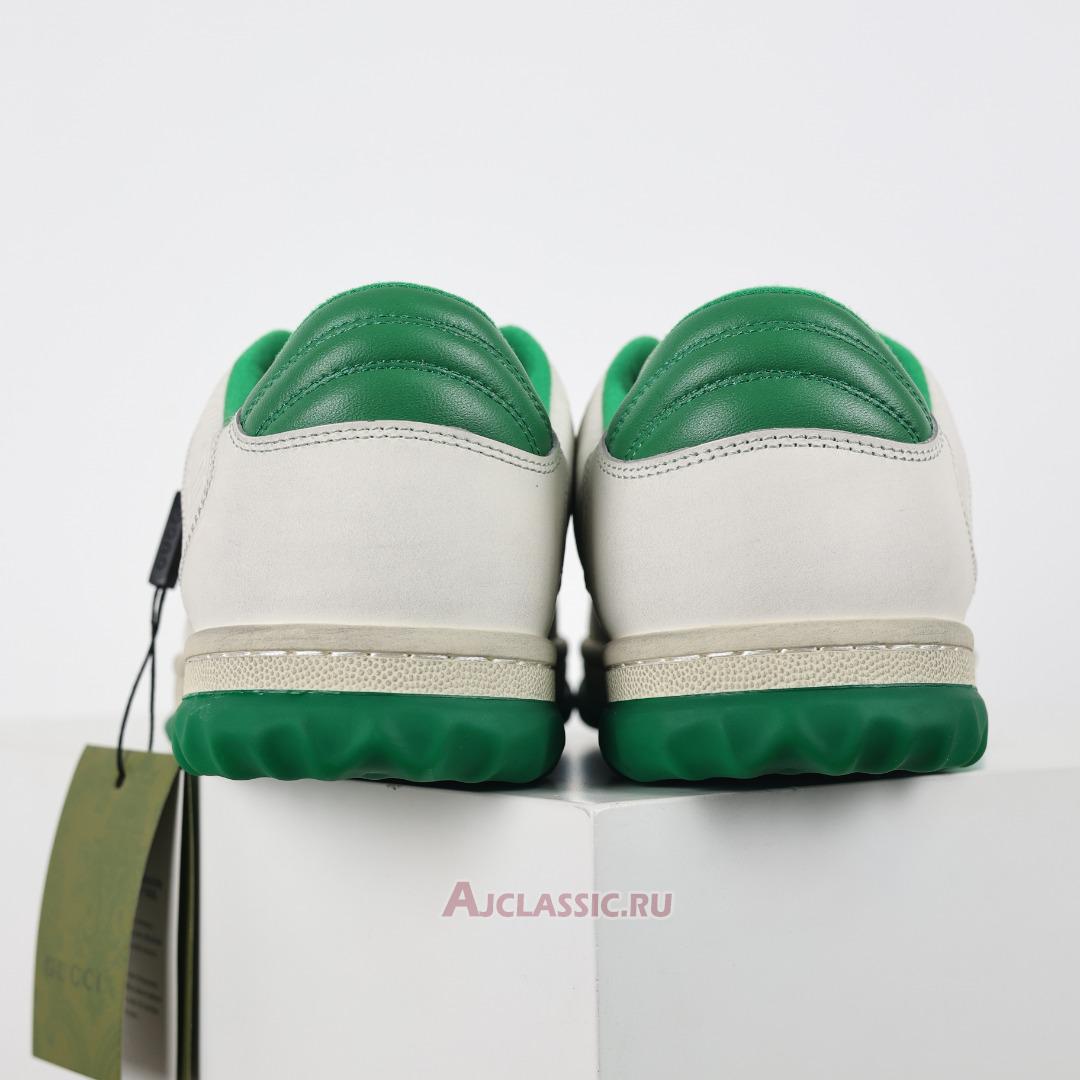 New Gucci MAC80 Sneaker "Off-White Green" 749896 AAB79 9148-2 Shoes