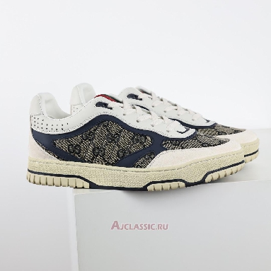 Buy Gucci Re-Web Sneaker GG Canvas - Beige Ivory Blue Beige 787476 AADHW 9552 Quality Reps Replicas Shoes