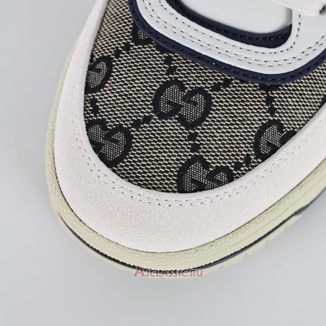 New Gucci Re-Web Sneaker "GG Canvas - Beige Ivory Blue" 787476 AADHW 9552 Shoes