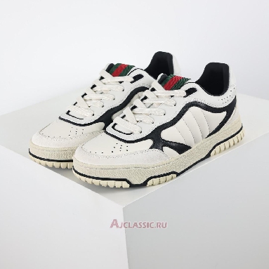 Buy Gucci Re-Web Sneaker White Black White 786186 AADPM 9055 Quality Reps Replicas Shoes