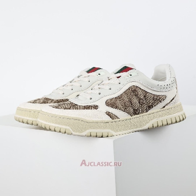 Buy Gucci Re-Web Sneaker GG Canvas - White Beige Brown 787476 AADHW 9573-2 Quality Reps Replicas Shoes