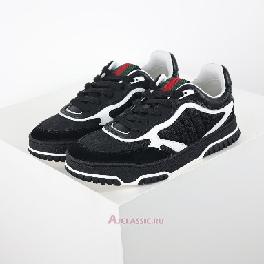 Buy Gucci Re-Web Sneaker Black Original GG Canvas Black 787476 AADHW 1077 Quality Reps Replicas Shoes