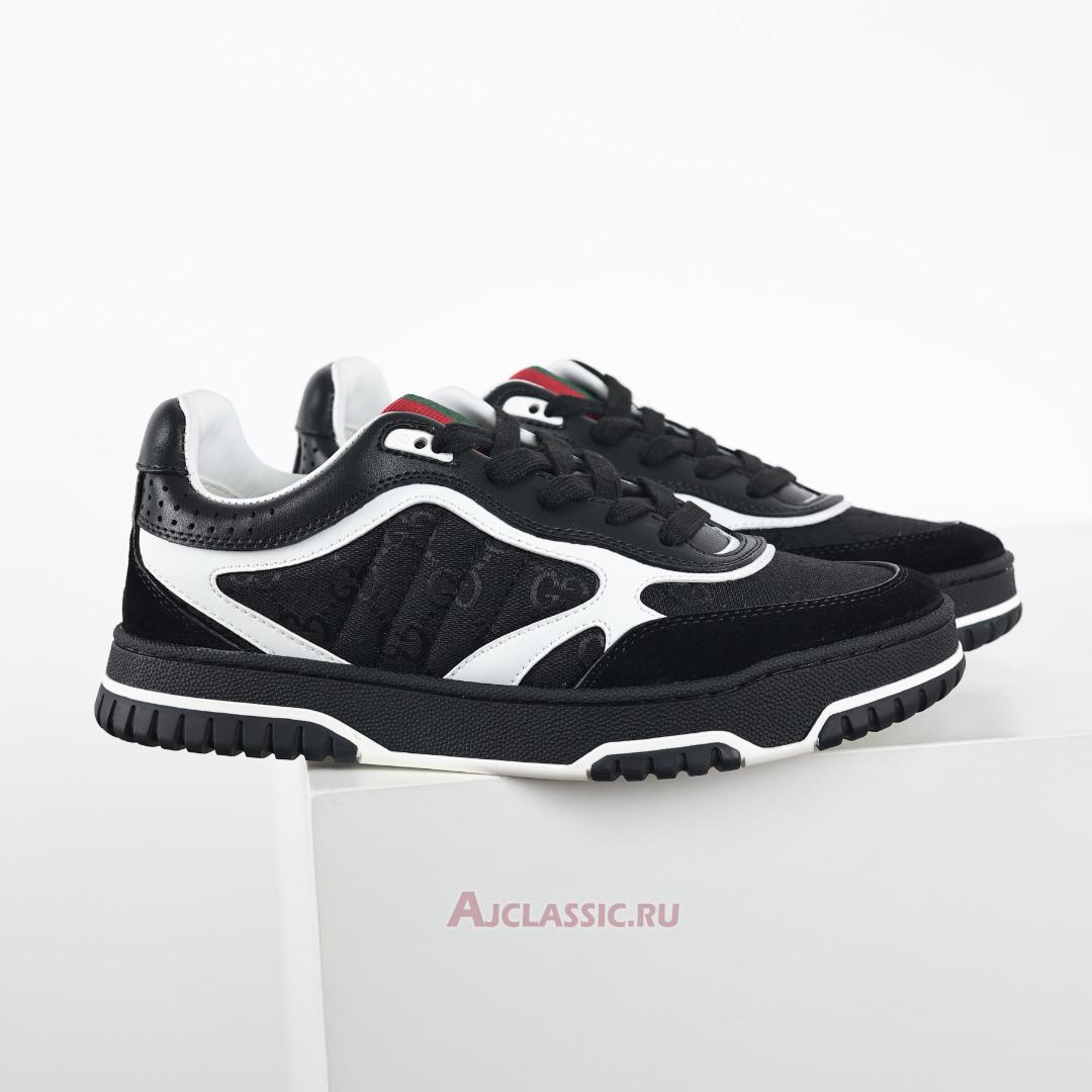 New Gucci Re-Web Sneaker "Black Original GG Canvas" 787476 AADHW 1077 Shoes