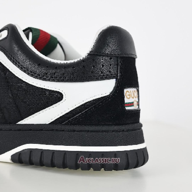 Buy Gucci Re-Web Sneaker Black Original GG Canvas Black 787476 AADHW 1077 Quality Reps Replicas Shoes