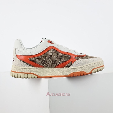 Buy Gucci Re-Web Sneaker GG Canvas - Beige Bright Oranges Orange 787476 AADHW 9561 Quality Reps Replicas Shoes