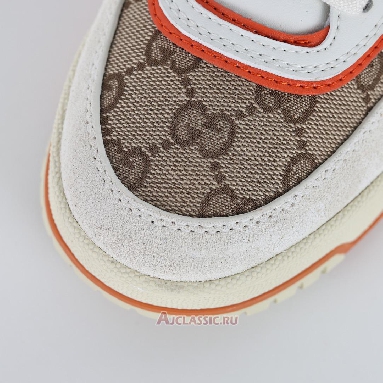 Buy Gucci Re-Web Sneaker GG Canvas - Beige Bright Oranges Orange 787476 AADHW 9561 Quality Reps Replicas Shoes