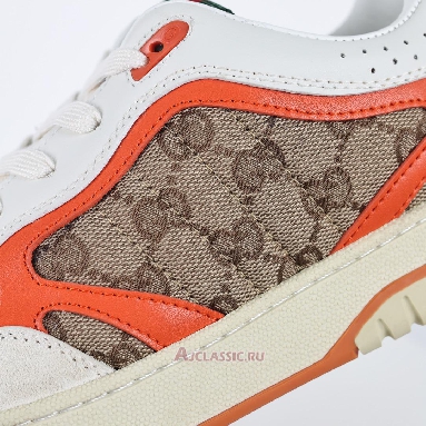 Buy Gucci Re-Web Sneaker GG Canvas - Beige Bright Oranges Orange 787476 AADHW 9561 Quality Reps Replicas Shoes