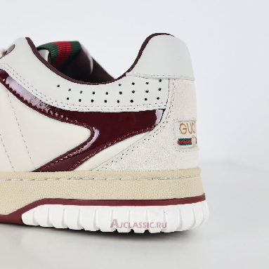 Buy Gucci Re-Web Sneaker White Rosso Ancora Red 786186 AADKA 9570 Quality Reps Replicas Shoes