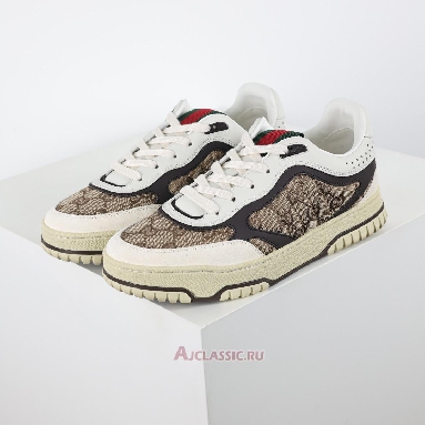 Buy Gucci Re-Web Sneaker GG Canvas - Beige Ebony Brwon 787476 AADHW 9568 Quality Reps Replicas Shoes