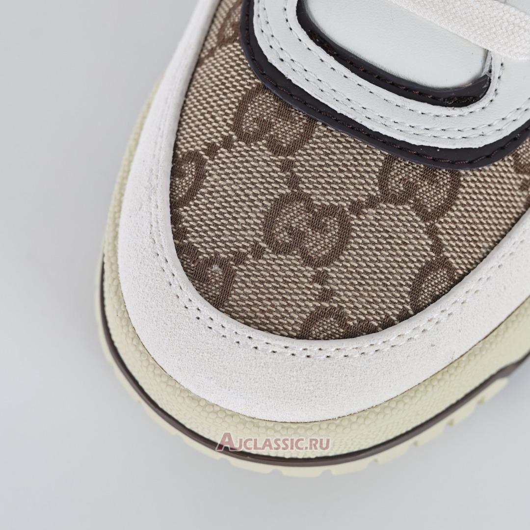 New Gucci Re-Web Sneaker "GG Canvas - Beige Ebony" 787476 AADHW 9568 Shoes