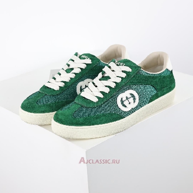 Buy Gucci G74 Interlocking G - Green Suede Green 791742 AADM0 3143 Quality Reps Replicas Shoes