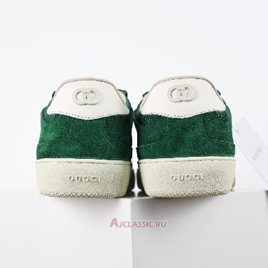 Buy Gucci G74 Interlocking G - Green Suede Green 791742 AADM0 3143 Quality Reps Replicas Shoes