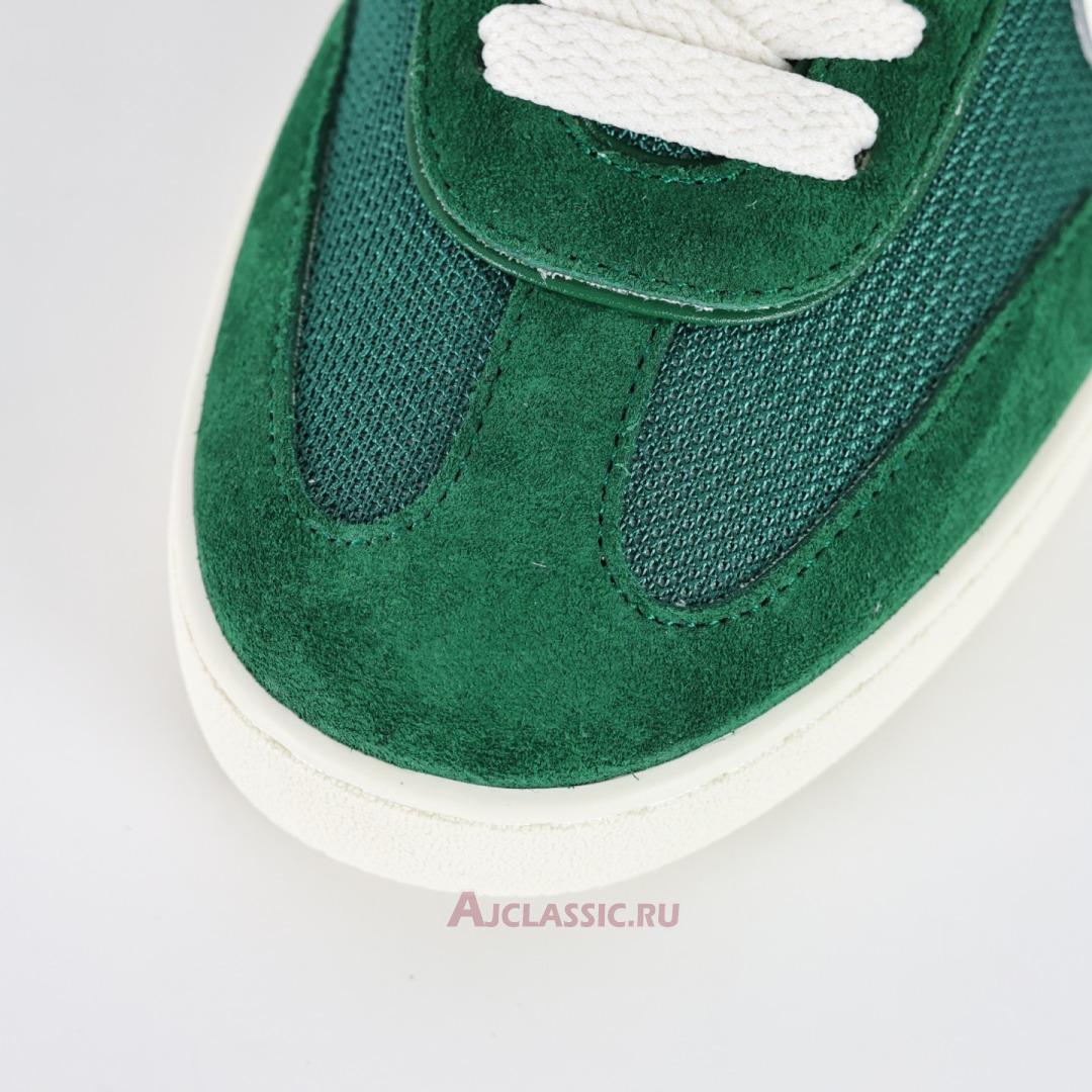 New Gucci G74 "Interlocking G - Green Suede" 791742 AADM0 3143 Shoes