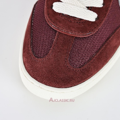 Buy Gucci G74 Interlocking G - Burgundy Suede Red 813686 AAEX5 6142-2 Quality Reps Replicas Shoes