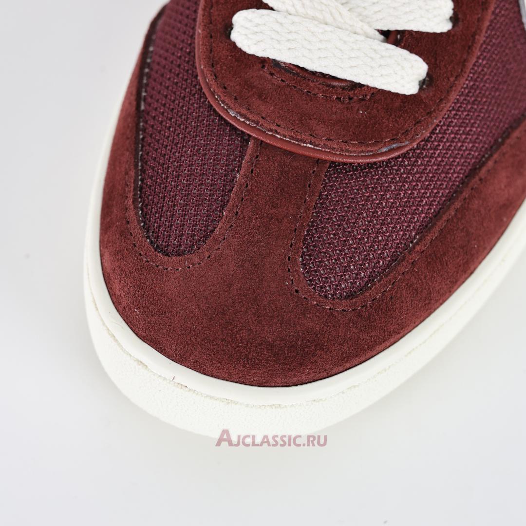 New Gucci G74 "Interlocking G - Burgundy Suede" 813686 AAEX5 6142-2 Shoes