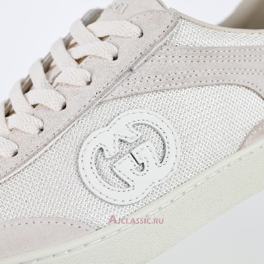 Buy Gucci G74 Interlocking G - White Suede White 812656 AADM0 9110 Quality Reps Replicas Shoes