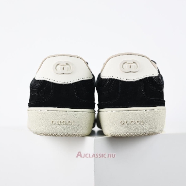 Buy Gucci G74 Interlocking G - Black Suede Black 840330 AAE80 1066-2 Quality Reps Replicas Shoes