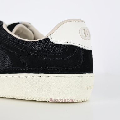 Buy Gucci G74 Interlocking G - Black Suede Black 840330 AAE80 1066-2 Quality Reps Replicas Shoes