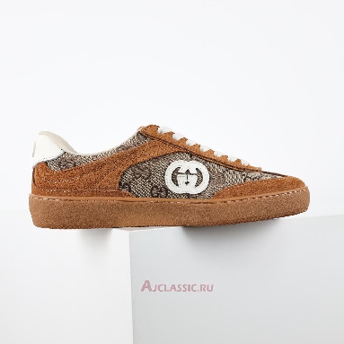 Buy Gucci G75 Interlocking G - Brown Suede Brown 812656 AAEGA 2741 Quality Reps Replicas Shoes