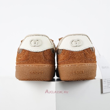 Buy Gucci G75 Interlocking G - Brown Suede Brown 812656 AAEGA 2741 Quality Reps Replicas Shoes