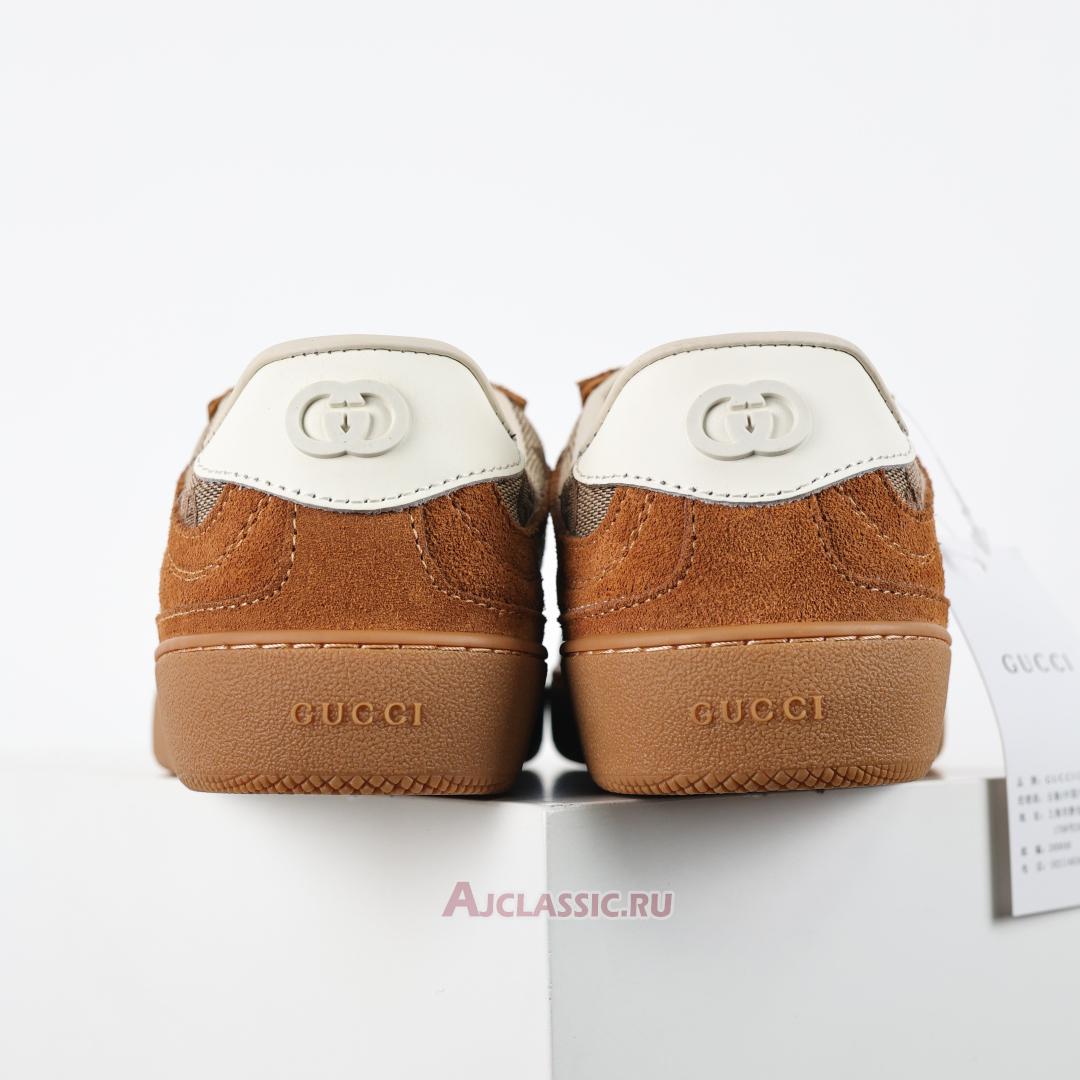 New Gucci G75 "Interlocking G - Brown Suede" 812656 AAEGA 2741 Shoes