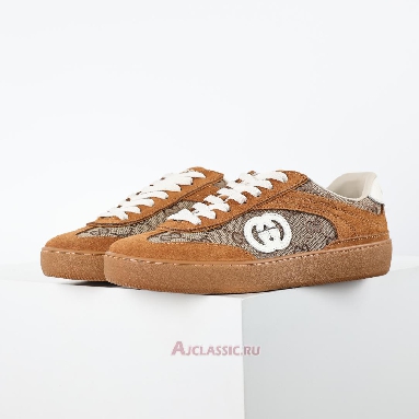 Buy Gucci G75 Interlocking G - Brown Suede Brown 812656 AAEGA 2741 Quality Reps Replicas Shoes