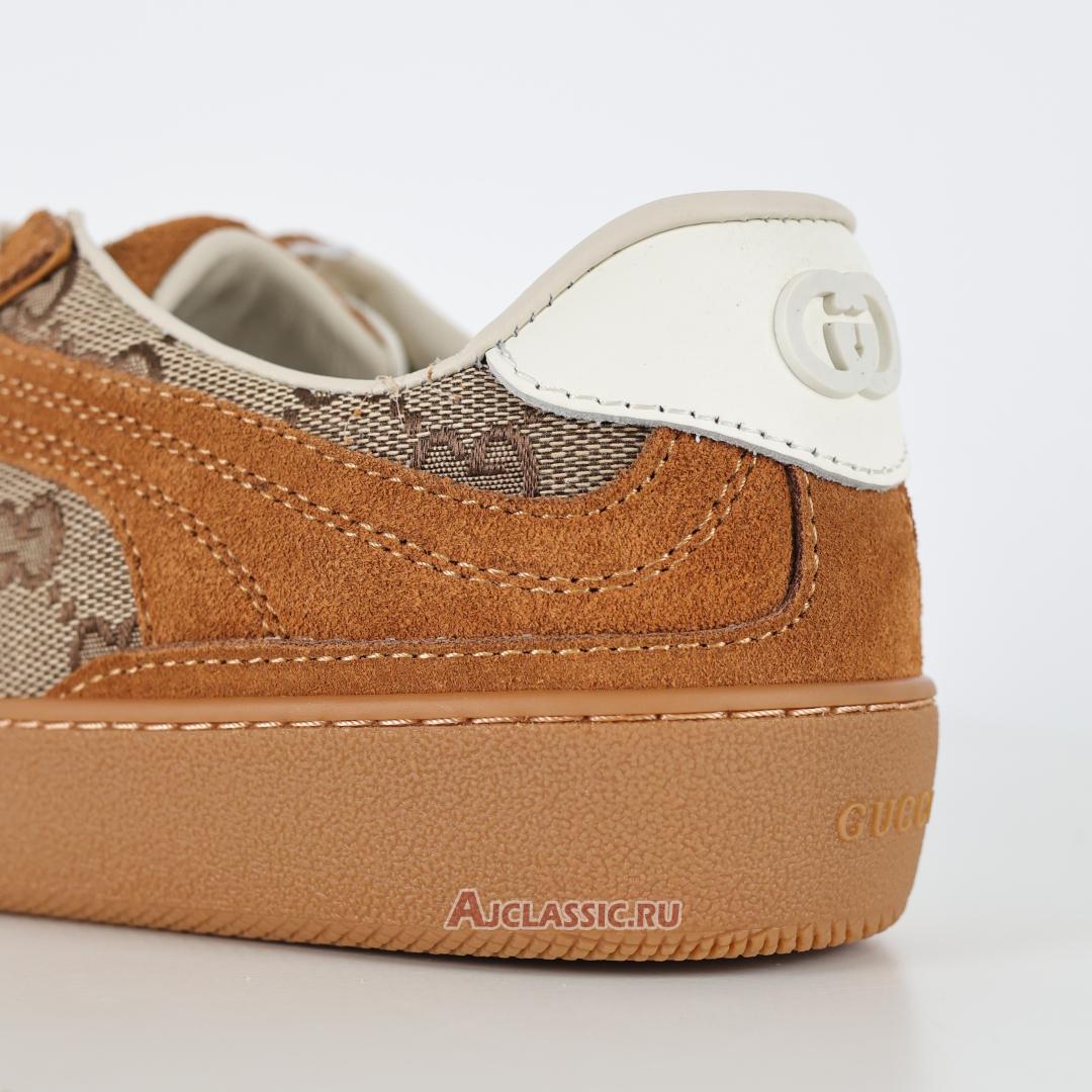 New Gucci G75 "Interlocking G - Brown Suede" 812656 AAEGA 2741 Shoes