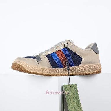 Buy Gucci Screener Sneaker GG Canvas - White Blue Blue 546551 99W20 4368 Quality Reps Replicas Shoes