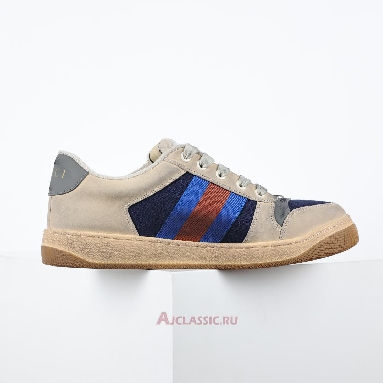 Buy Gucci Screener Sneaker GG Canvas - White Blue Blue 546551 99W20 4368 Quality Reps Replicas Shoes