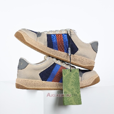 Buy Gucci Screener Sneaker GG Canvas - White Blue Blue 546551 99W20 4368 Quality Reps Replicas Shoes