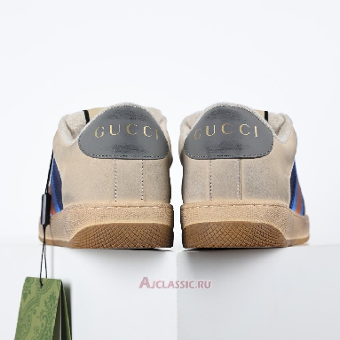 Buy Gucci Screener Sneaker GG Canvas - White Blue Blue 546551 99W20 4368 Quality Reps Replicas Shoes