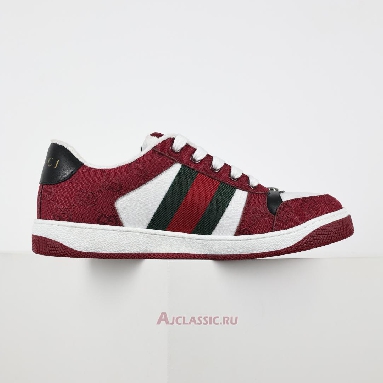 Buy Gucci Screener Sneaker Rosso Ancora Red 812638 FAD7W 8542 Quality Reps Replicas Shoes