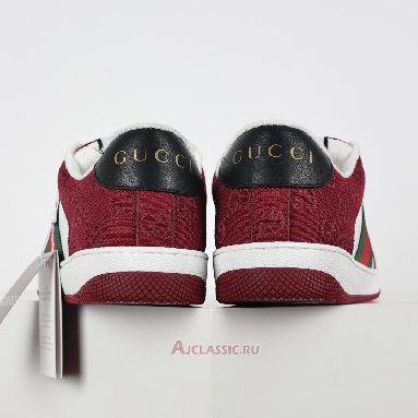 Buy Gucci Screener Sneaker Rosso Ancora Red 812638 FAD7W 8542 Quality Reps Replicas Shoes