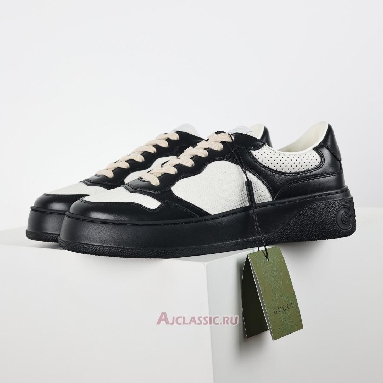 Buy Gucci GG Embossed Sneaker Black White Black 684911 AAA4T 1068 Quality Reps Replicas Shoes