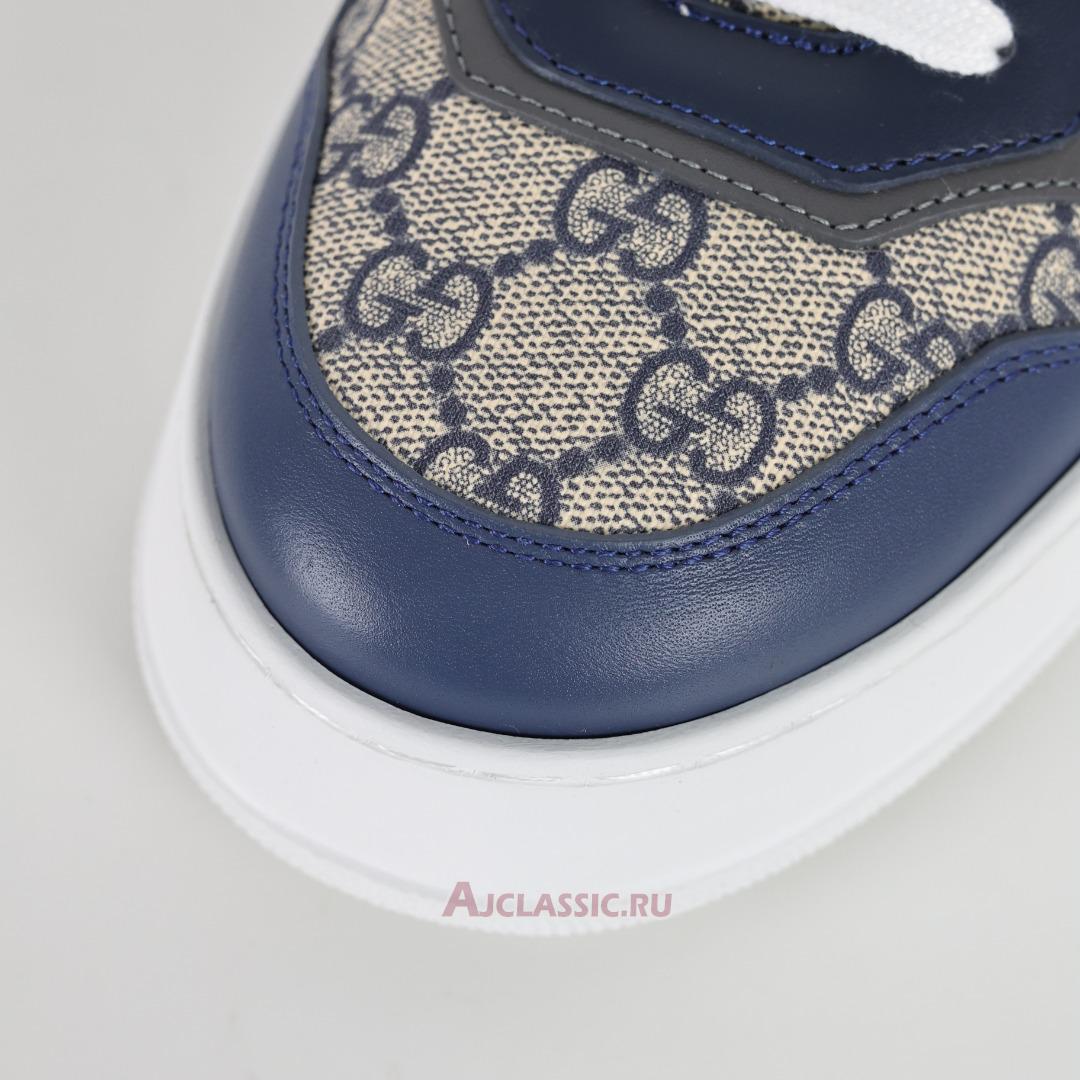 New Gucci GG Supreme Sneaker "Beige Blue" 669582 UPGB0 4273-3 Shoes
