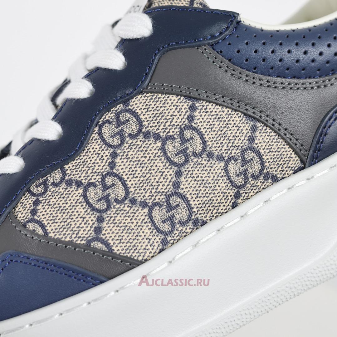New Gucci GG Supreme Sneaker "Beige Blue" 669582 UPGB0 4273-3 Shoes