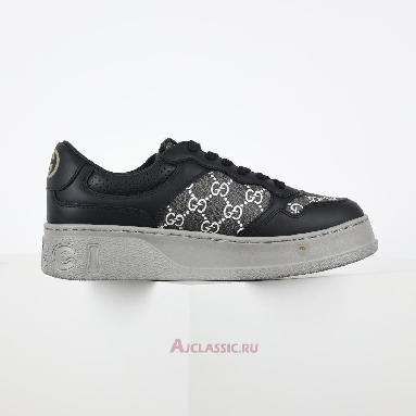 Buy Gucci GG Sneaker Black Grey Black 669582 AACOD 1072 Quality Reps Replicas Shoes