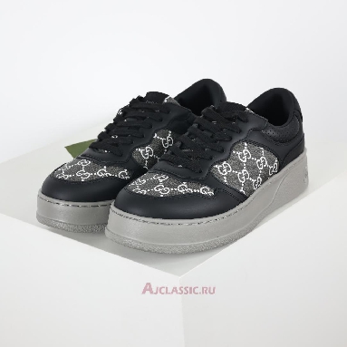 Buy Gucci GG Sneaker Black Grey Black 669582 AACOD 1072 Quality Reps Replicas Shoes