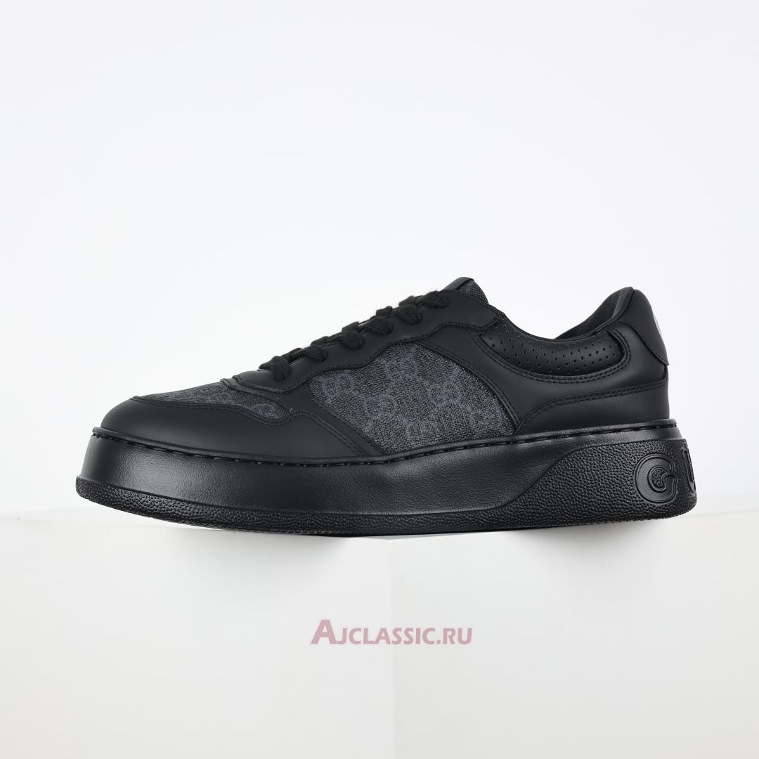 New Gucci GG Supreme Sneaker "Black" 669582 AAEFU 1000 Shoes