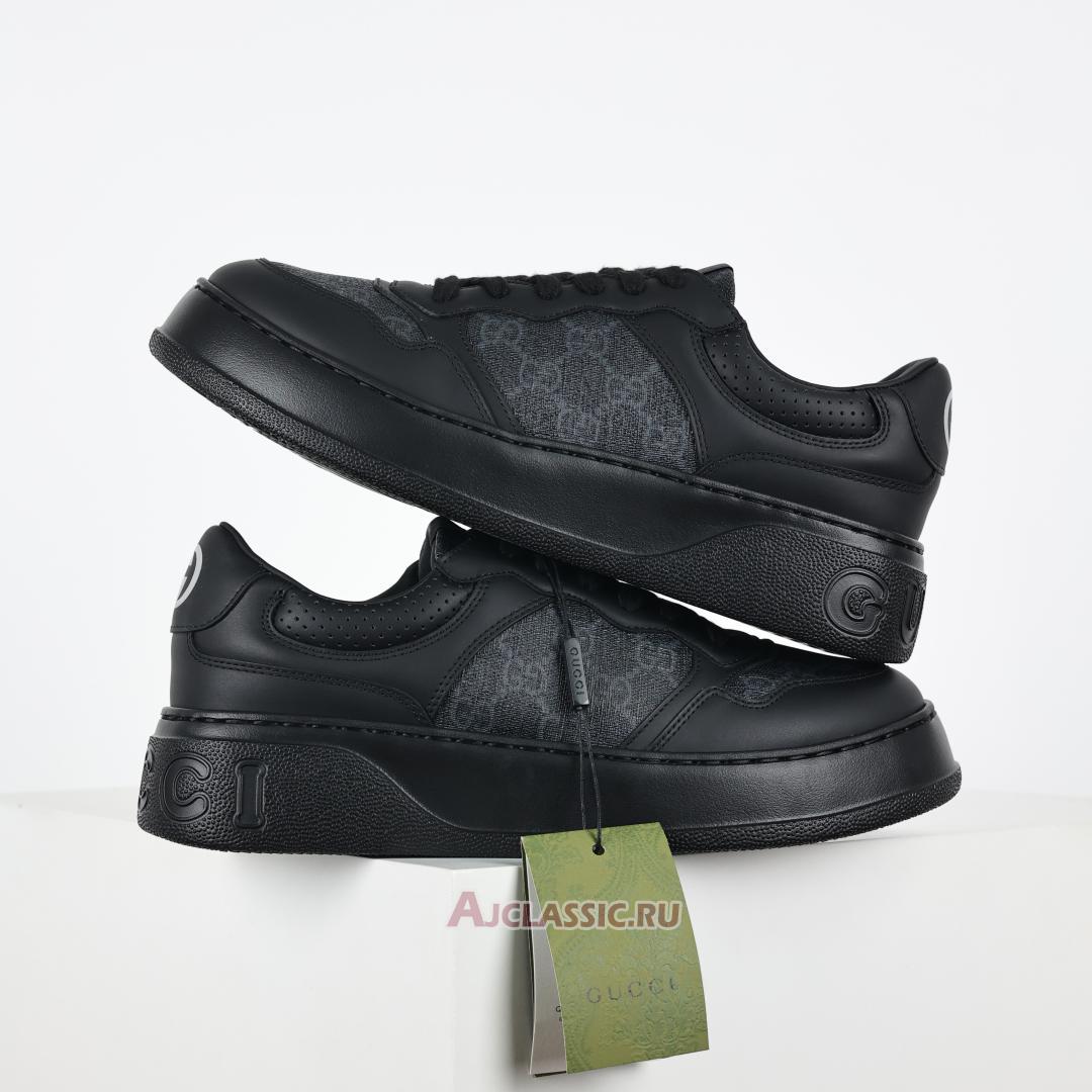 New Gucci GG Supreme Sneaker "Black" 669582 AAEFU 1000 Shoes