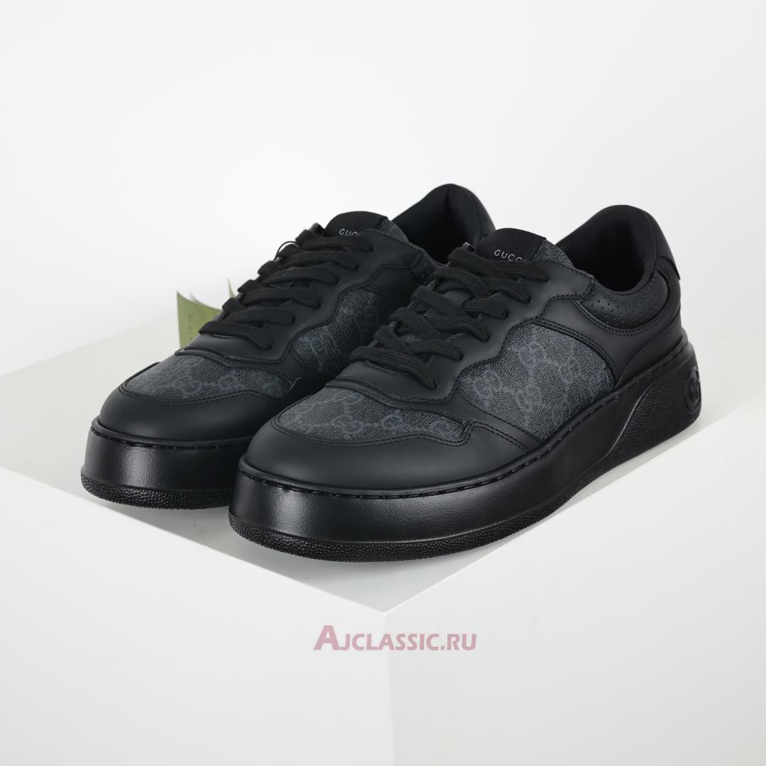 New Gucci GG Supreme Sneaker "Black" 669582 AAEFU 1000 Shoes