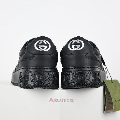 Buy Gucci GG Supreme Sneaker Black Black 669582 AAEFU 1000 Quality Reps Replicas Shoes