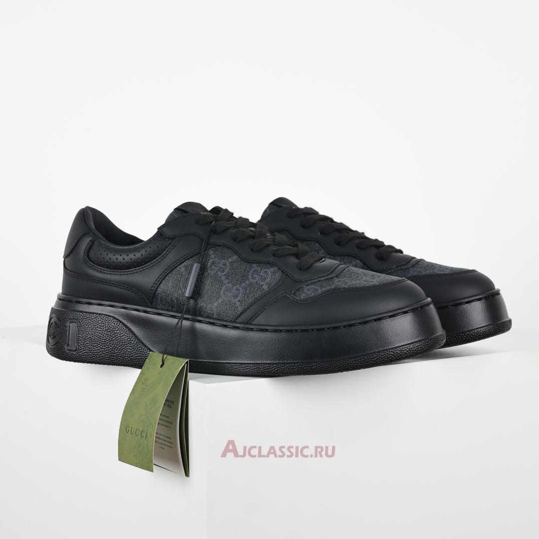 New Gucci GG Supreme Sneaker "Black" 669582 AAEFU 1000 Shoes